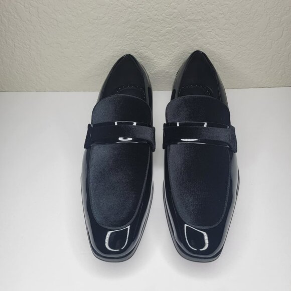 Mens Stacy Adams Spratley Moc Toe Saddle Loafers U.S. Size 9 - Picture 7 of 10